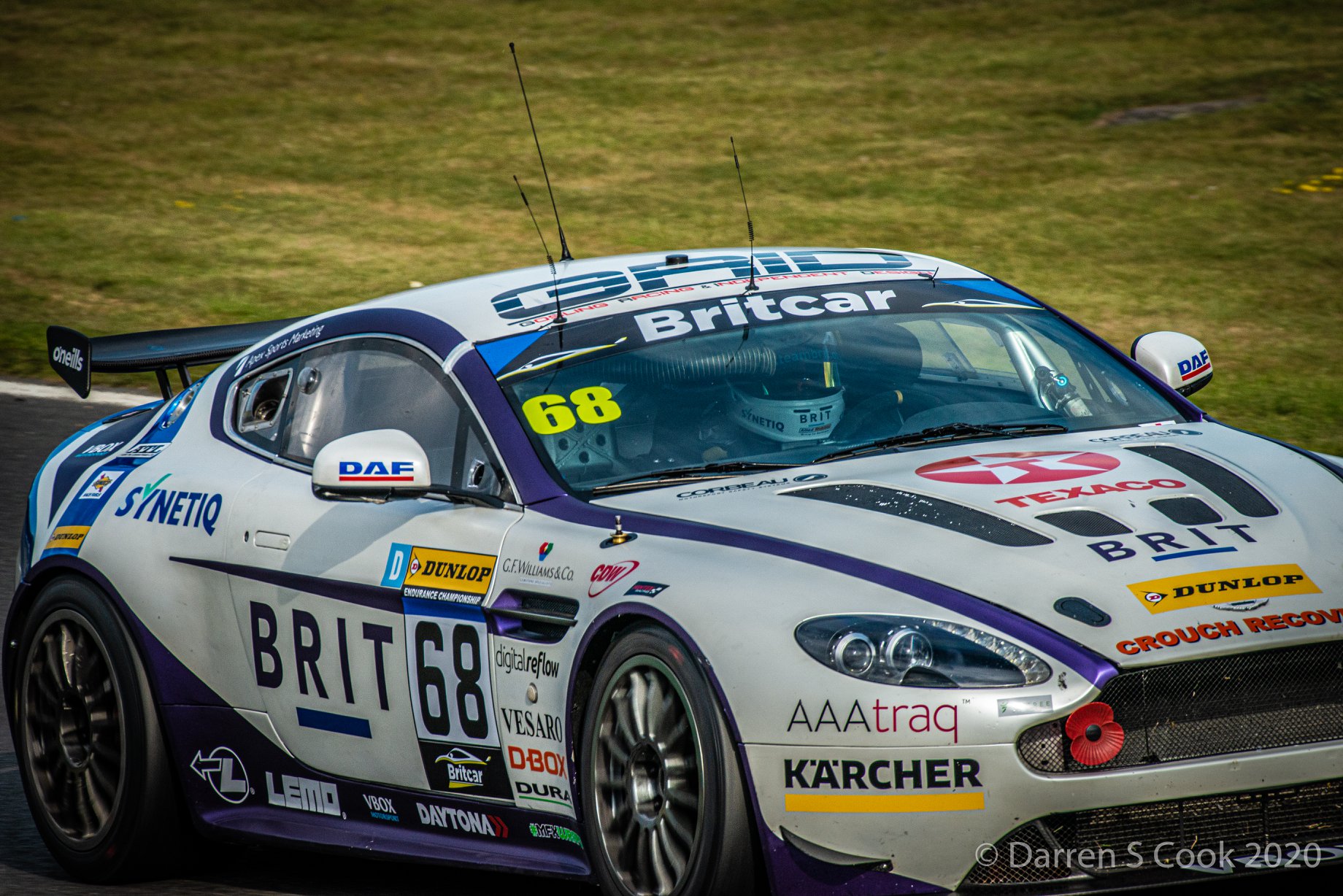 Team BRIT car on track