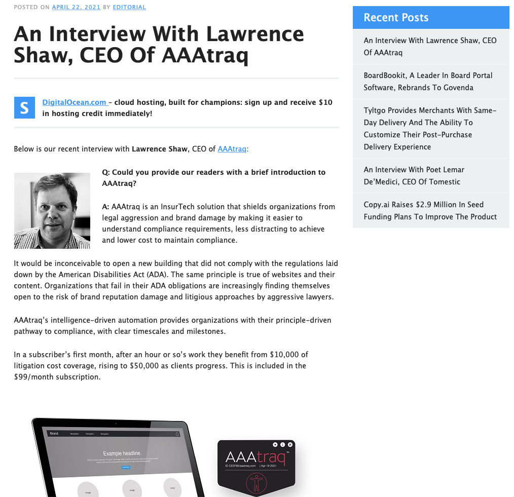 TCN profiles ADA specialist